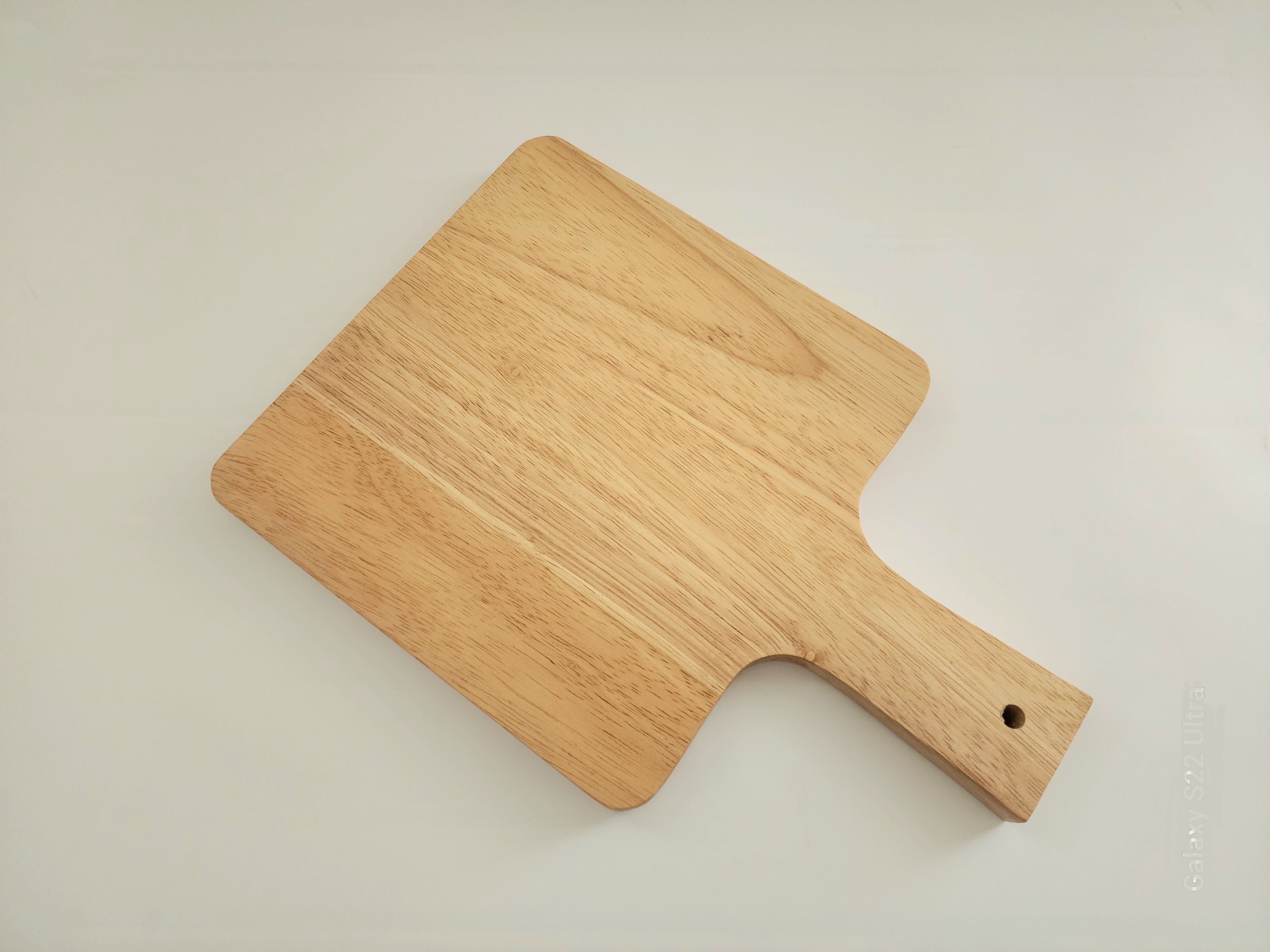 MINIWOOD เขียงมีด้ามจับ จานมีด้าม ขนาด 8x12 นิ้ว