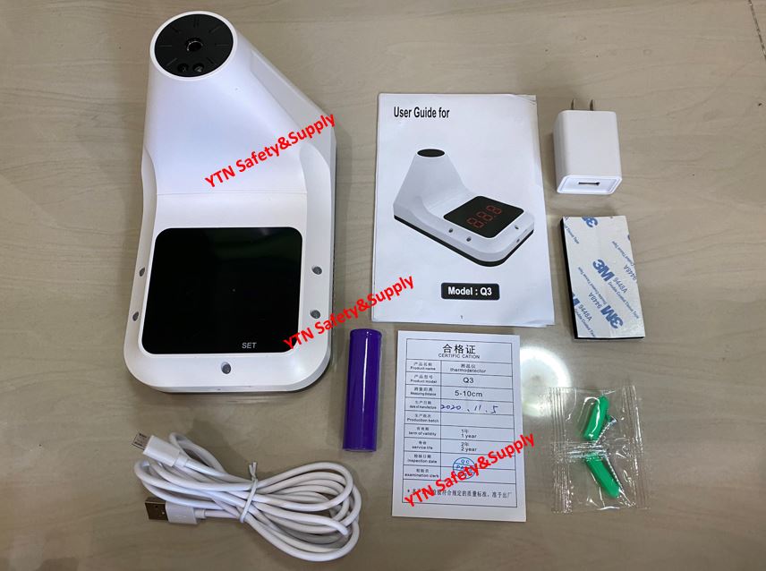 เครื่องวัดอุณหภูมิแบบอินฟาเรด พร้อมขาตั้งและอุปกรณ์ครบชุด