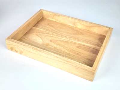 MINIWOOD ถาดเครื่องดื่ม กระบะพื้นไม้จริง Wooden Tray