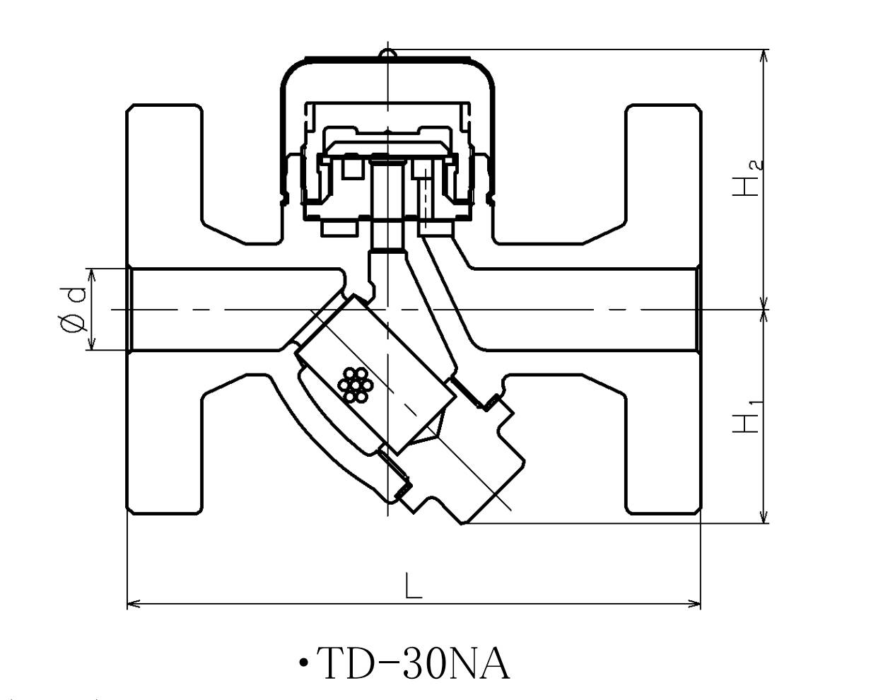 TD-30NA | 15A, 20A, 25A สตีมแทรปชนิดหน้าแปลน | Steam Trap, Air Trap | Yoshitake