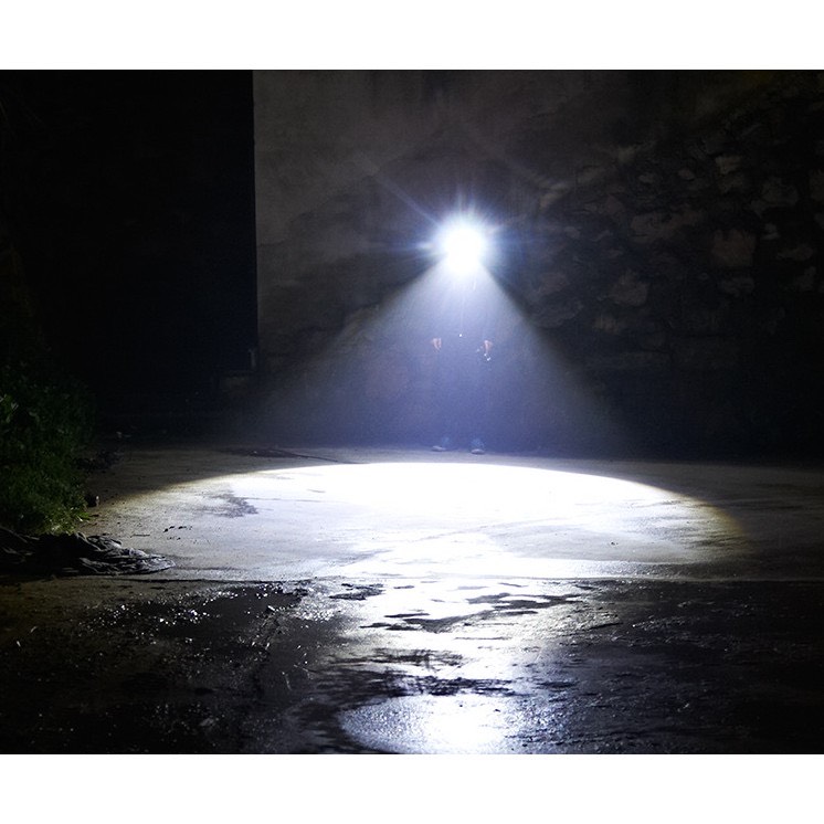 ไฟฉายคาดศรีษะ LED แสงสีขาว ซูมได้ ชาร์จไฟได้ในตัว