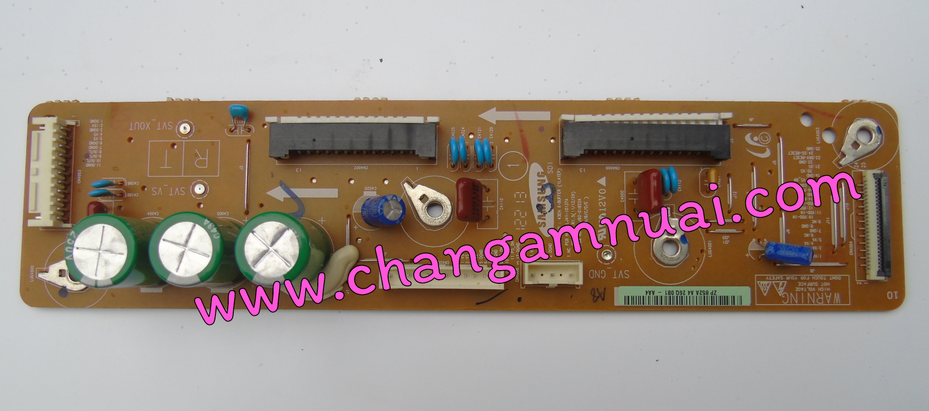 บอร์ด X S43AX-YB01/YD01 X LJ41-10137A SAMSUNG LJ92-01852A