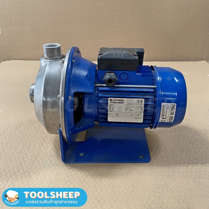 ปั๊มน้ำ ปั๊มน้ำหอยโข่ง LOWARA รุ่น CEAM 120/5V 220 V