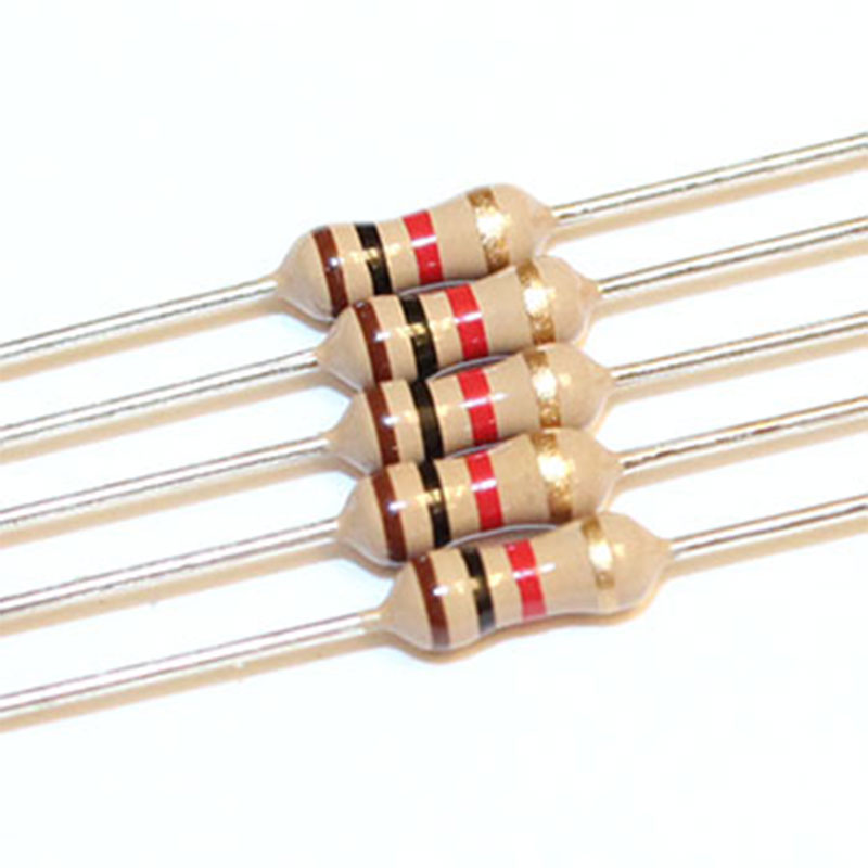 รีซิสเตอร์ 1K Ohm 1/4W 5% จำนวน 10 ตัว