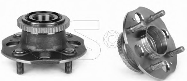 ลูกปืน-ดุมล้อหลัง honda accord งูเห่า ปี 98-02 (ABS)(4 สกรู)(รูใน 34 mm) รูลึก 25.5 mm