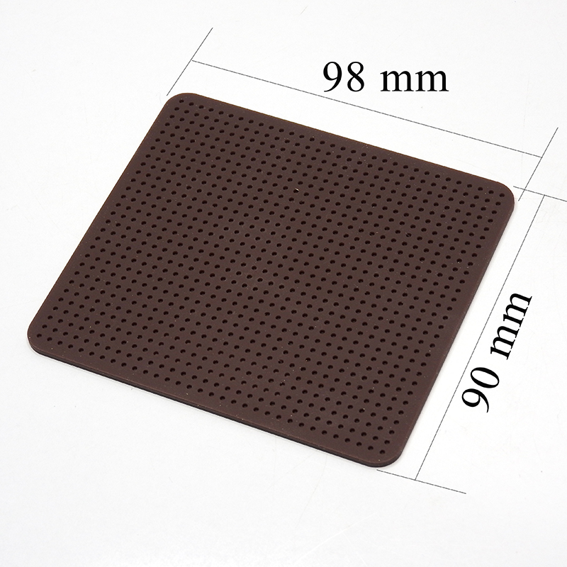 เสื่อยางกันลื่น สำหรับรองก้นโถดริป กันโถลื่น 90x98 mm. 1610-542