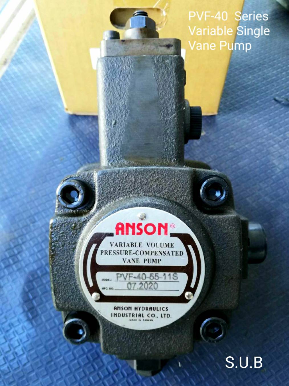 PVF-40 Series (Variable Vane Pump) ปั๊มใบพัดแบบปรับแรงดันได้ PVF-40-20, PVF-40-35, PVF-40-55, PVF-40-70 | Single Pumps