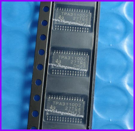 TPA3110D2 SOP-28 15W Stereo Class-D Audio Power Amplifier