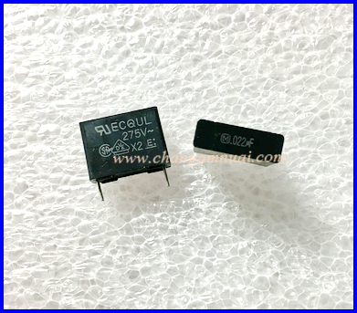 0.022uF .022uF 223 275VAC คาปาซิเตอไมล่าร์ บอร์ดเครื่องซักผ้า