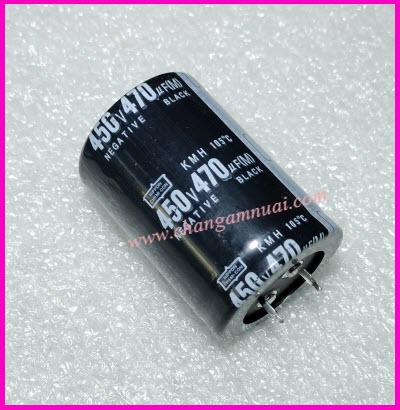 C 470uf450V Size 35x50mm. ยี่ห้อนิปอน