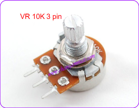 VR10K Volume 10K วอลุ่ม 10K 3PIN แกนยาว 15มิล