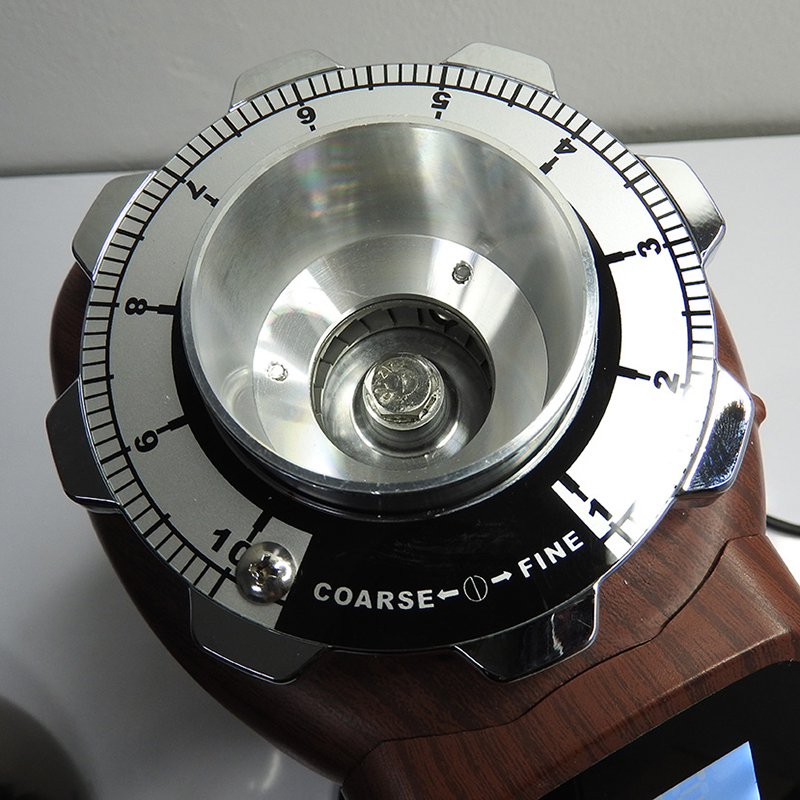 เครื่องบดกาแฟ LED ทัชกรีน 350W (Flat type) 1614-190-WD