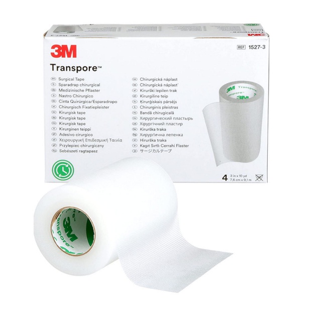 พลาสเตอร์ทรานสปอร์ 3M ขนาด 3 นิ้ว 1527-3