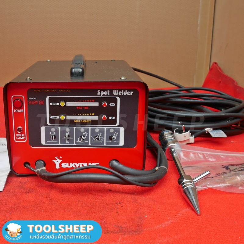 เครื่องเชื่อมจุด เครื่องเชื่อมสปอต SUKYOUNG รุ่น SY-ASW 3300 (Automatic spot welder)