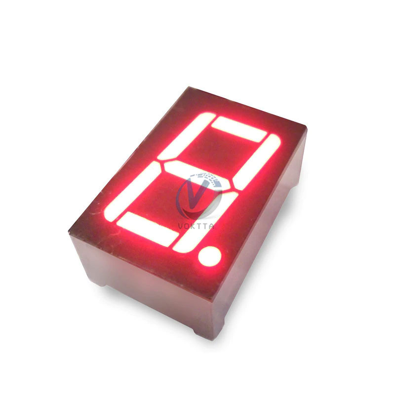 7 Segment Common Cathode 1 Digit Red 0.56"