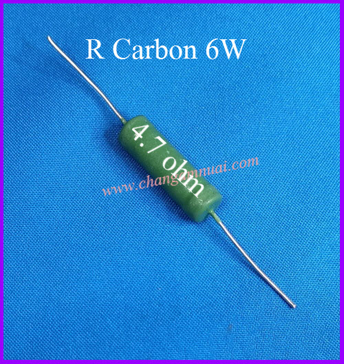R carbon R 4.7 ohm 6W