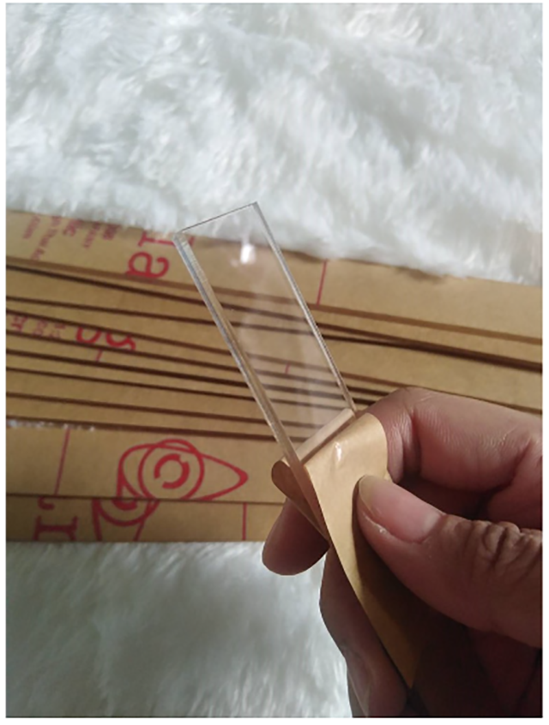 Acrylic Sheet 2.5 x 10 cm Thickness 3 mm