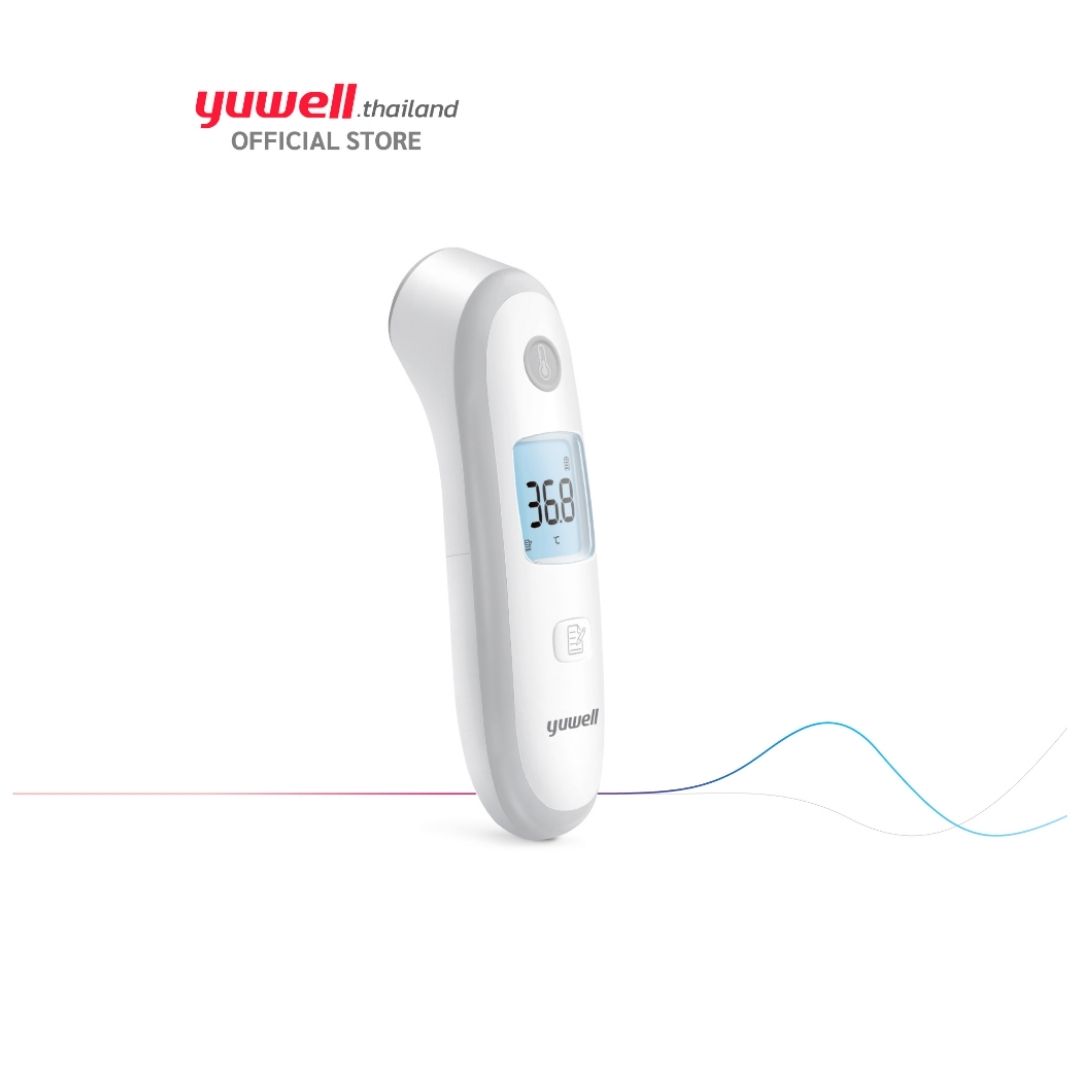เครื่องวัดอุณหภูมิแบบอินฟาเรดทางหน้าผาก รุ่น YT-2 ยี่ห้อ Yuwell
