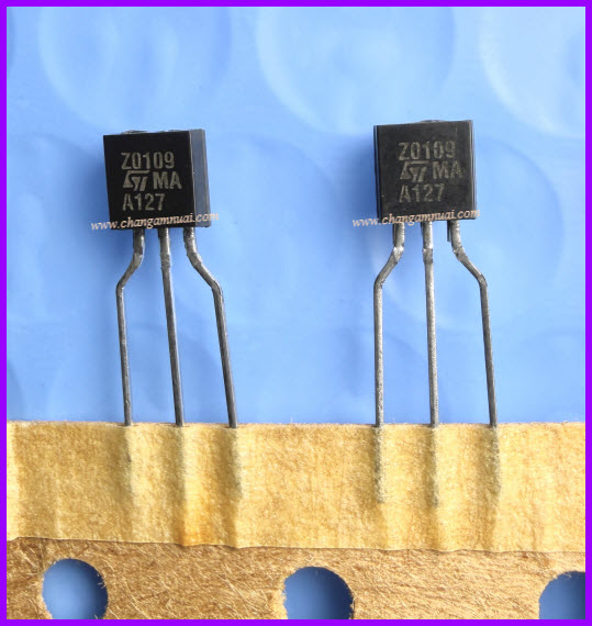 Z0109 Z0109MA TRIAC ไตรแอค 1A 800V TO-92 ยี่ห้อ STI แท้