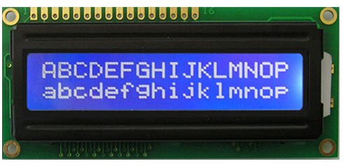 1602 LCD (Blue Screen) 16x2 LCD with backlight of the LCD screen
