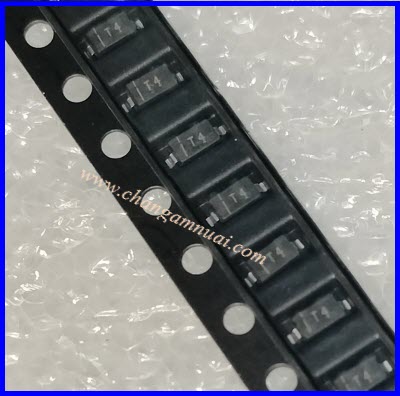 ไดโอด T4 1N4148 SMD แพ็คละ 10 ตัว