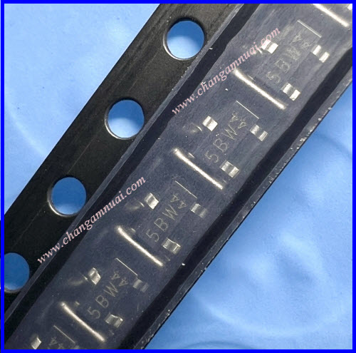 BC807-25 มาคกิ้ง 5BW ทรานซิสเตอร์ NPN 45V 0.5A SOT-23 แพ็คละ 10 ตัว