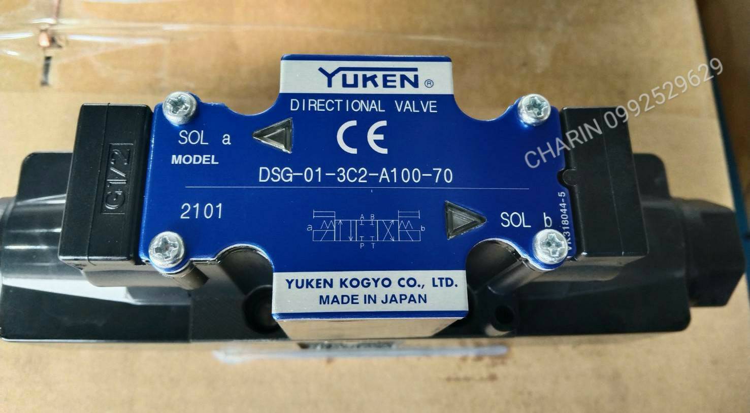 วาล์ว DSG-3C2 | โซลินอยด์วาล์ว YUKEN