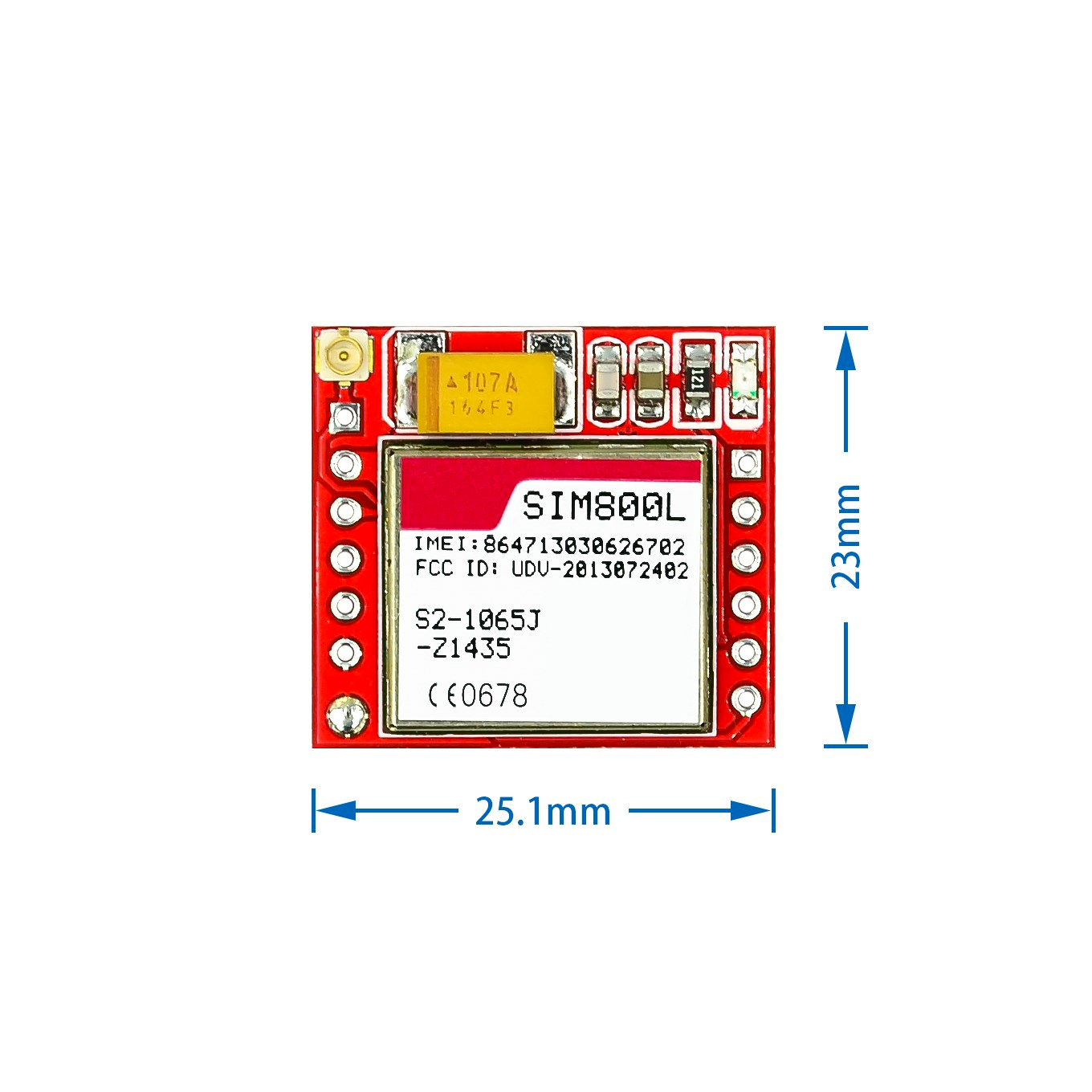 SIM800L GPRS GSM Module Micro SIM Card