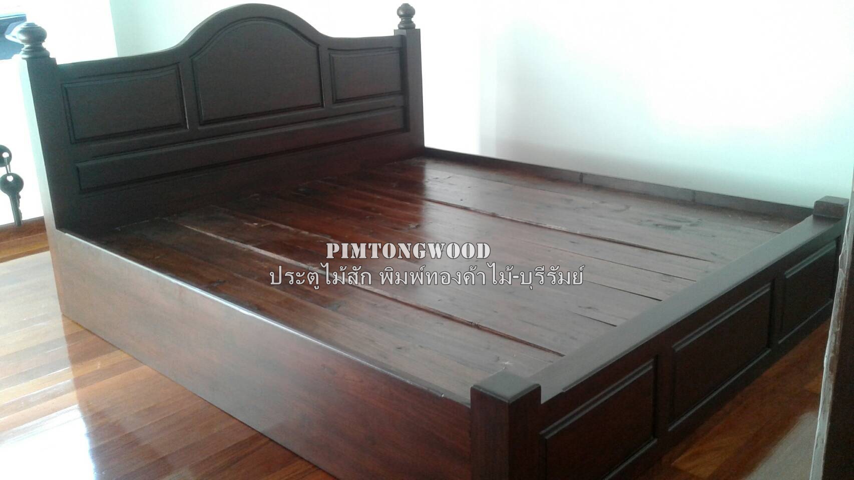 เตียงนอนไม้สัก T-035