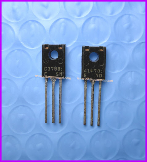 C3788 + A1478 200V 100mA ทรานซิสเตอร์ไดร์ฟ สินค้าคู่ละ TO-126