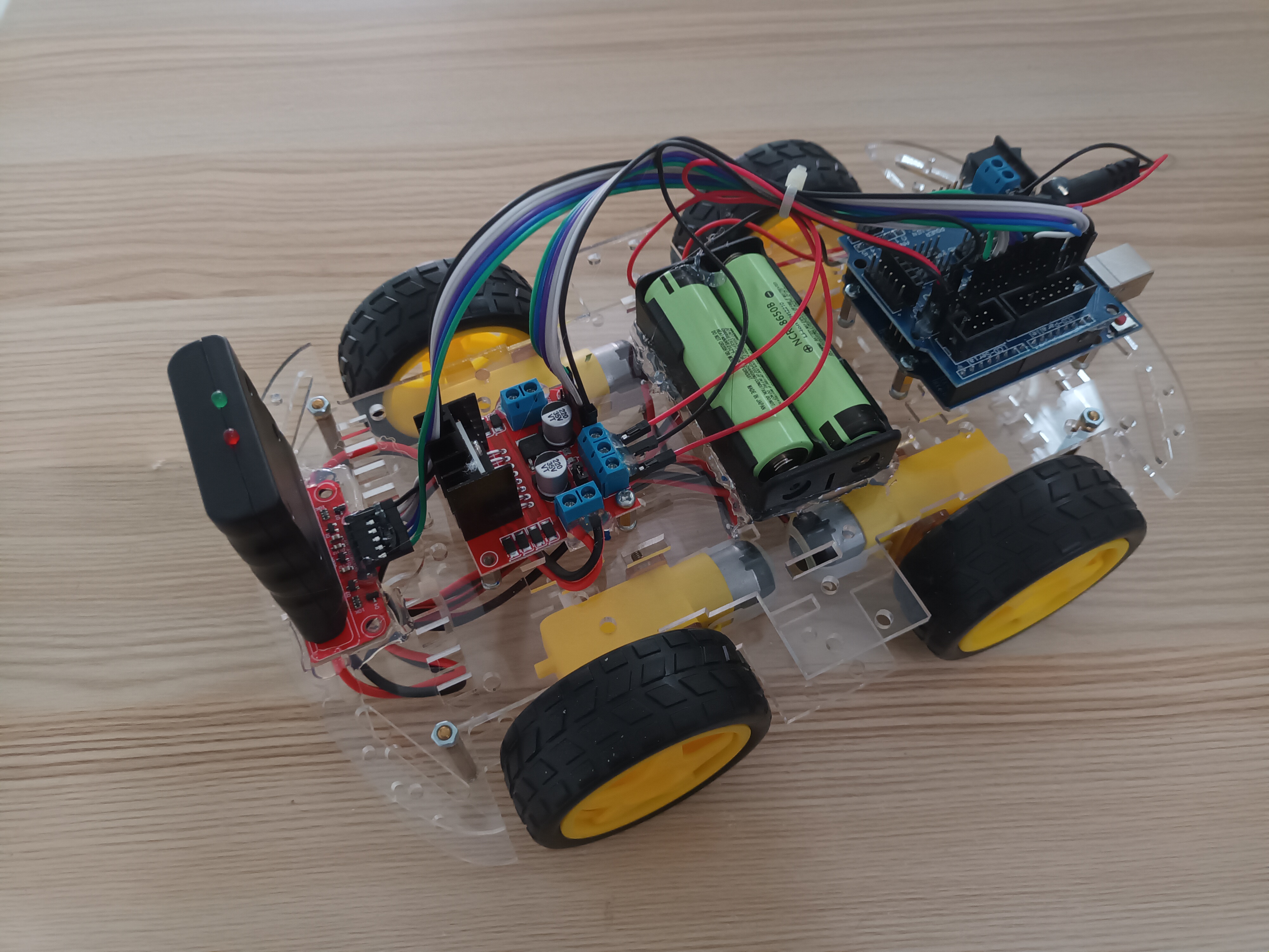 ชุดคิท หุ่นยนต์บังคับ Arduino ด้วย Wireless Joystick PS2