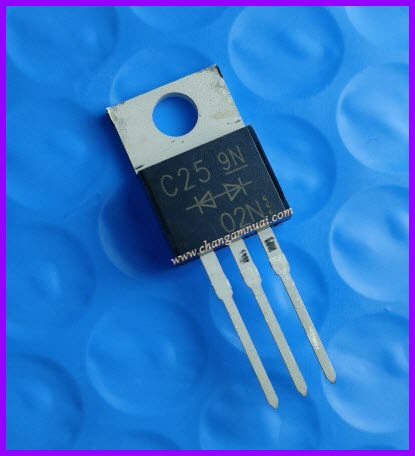 C2502N C25-02N ไดโอด ลบ 3ขา 200V 10A TO-220