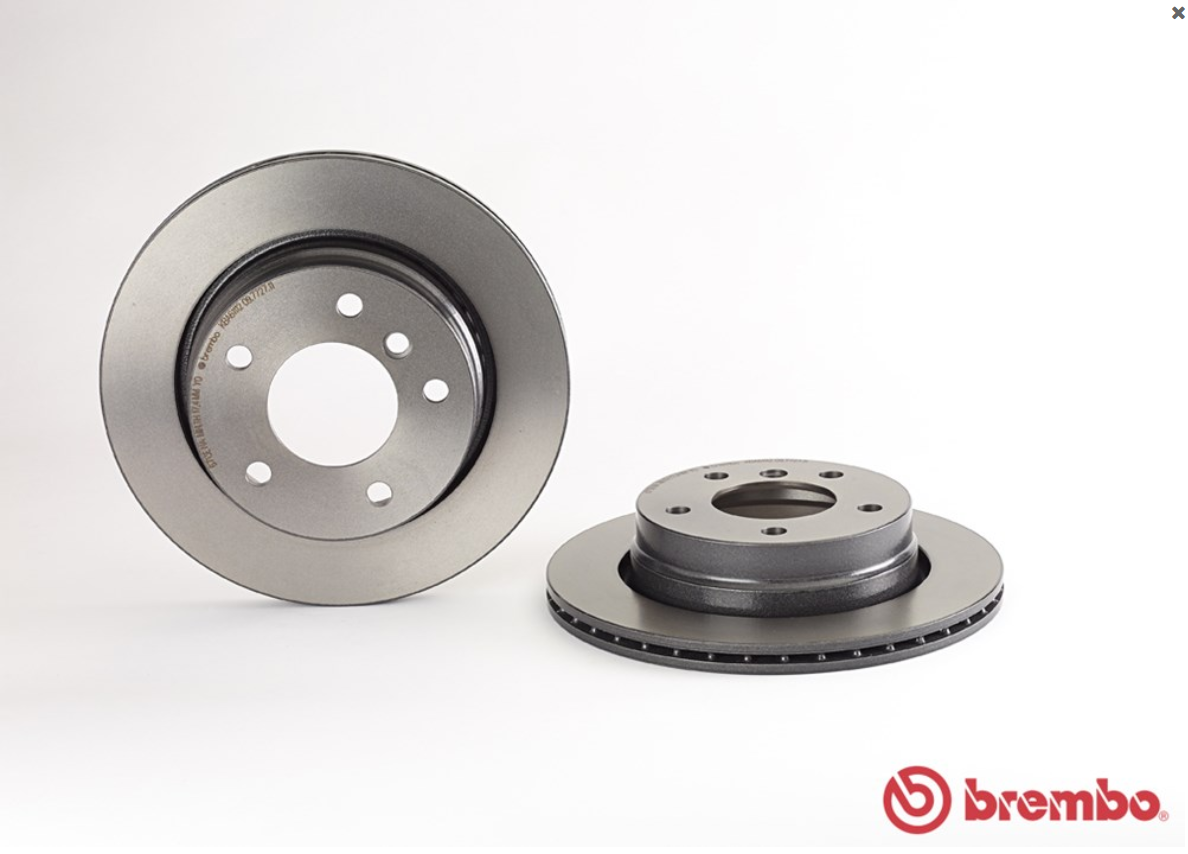 จานเบรค BMW E36 E46 318i 320i (คู่หลัง) ปี 1990- 2005 / Brembo