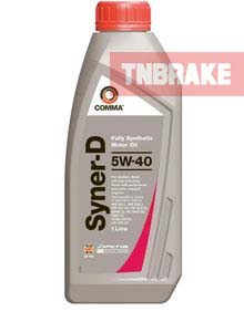 COMMA : SYDAP1L น้้ำมันเครื่องสังเคราะห์แท้ ดีเซล SYNER-D 5W40 1 ลิตร