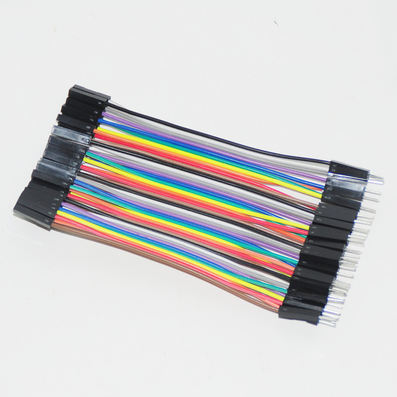 Jumper (F2M) cable wire 40pcs 10 cm 2.54mm Female to Male