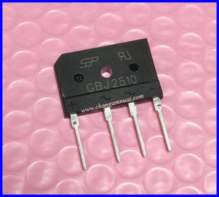 KBJ2510 GBJ2510 25A1000V ไดโอดบริดจ์ diode bridge