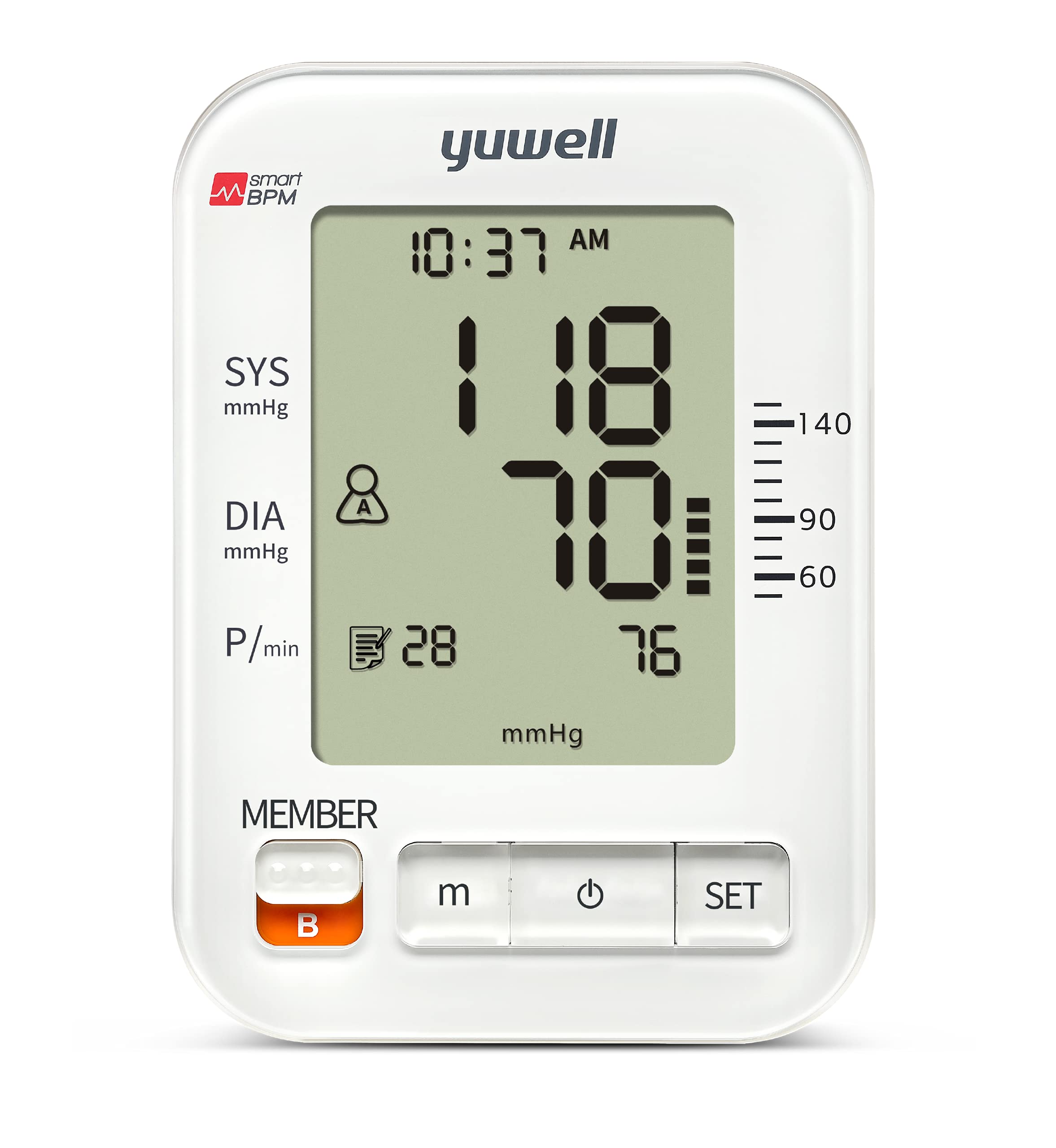 เครื่องวัดความดันโลหิต รุ่น YE680A ยี่ห้อ YUWELL รับประกัน 5 ปี