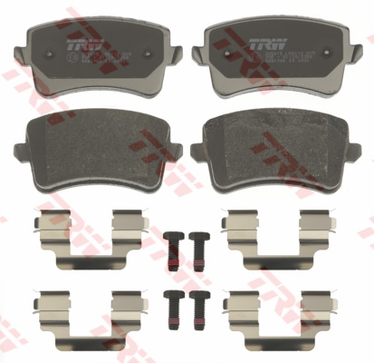 ผ้าเบรค (หลัง) AUDI G5 2.0 TDI ปี 2010 - 2012 [TRW-COTEC]