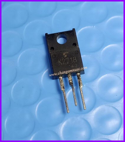 K2718 900V 2.5A มอสเฟต N-Channal TO-220 แท้