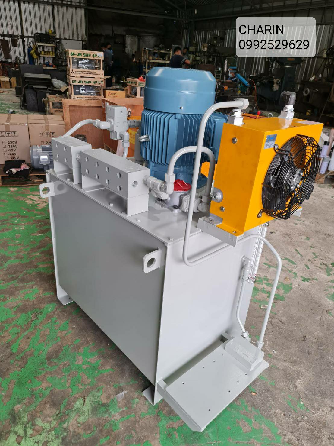 AH2431, AH2431T-CA Air Oil Cooler (450L) อุปกรณ์ชุดระบายความร้อนน้ำมันไฮดรอลิค