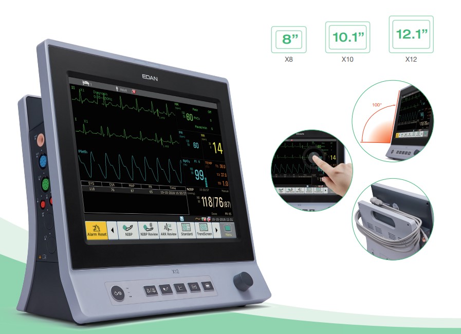 เครื่องติดตามสัญญาณชีพผู้ป่วย รุ่น X series Patient Monitor