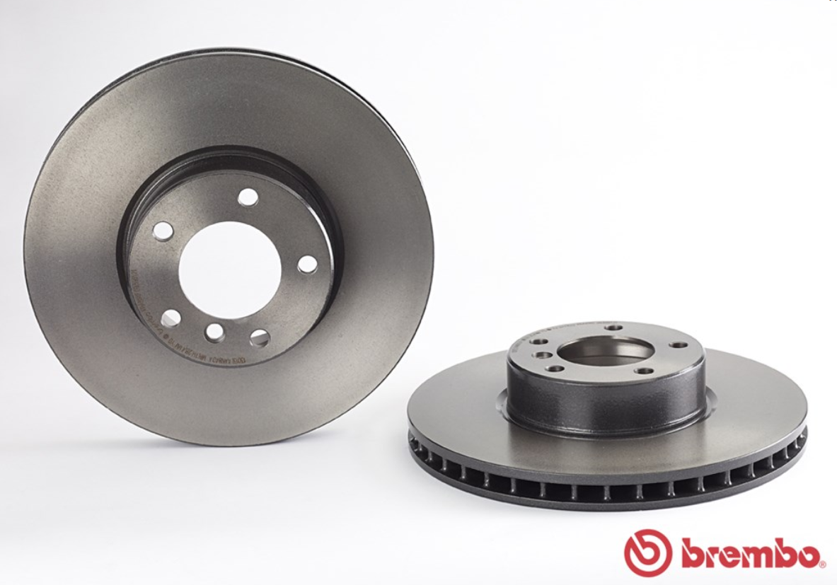 จานเบรค BMW E39 520i 535i (คู่หน้า) ปี 1995 - 2003 / Brembo