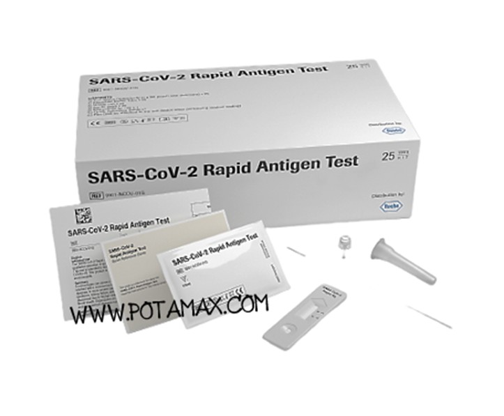 ชุดตรวจโควิด ยี่ห้อ Roche Covid-19 Ag(25 Test/Box)