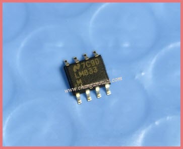 LM833 LM833m ไอซี Op-amp SOP-8