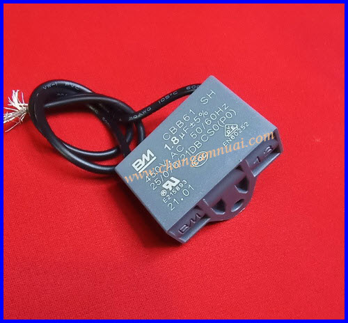 1.8uf450v คาปาซิสเตอร์ เกรดA