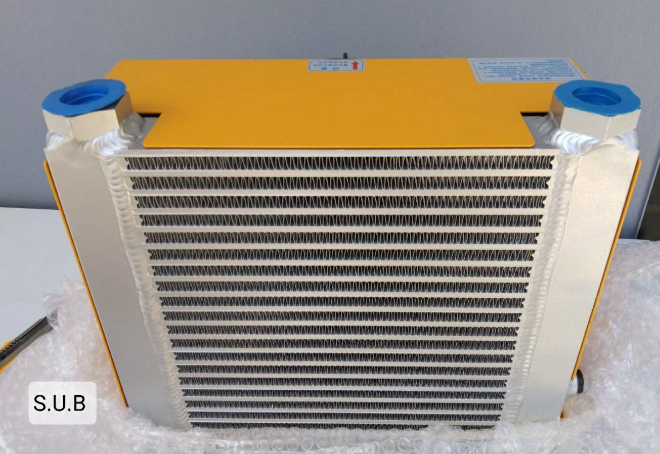 AH0608T-CA, CA2, AH0608TL-CA2 60L "Risen" Air Oil Cooler ระบายความร้อนน้ำมันไฮดรอลิค | DC24, AC110, AC220