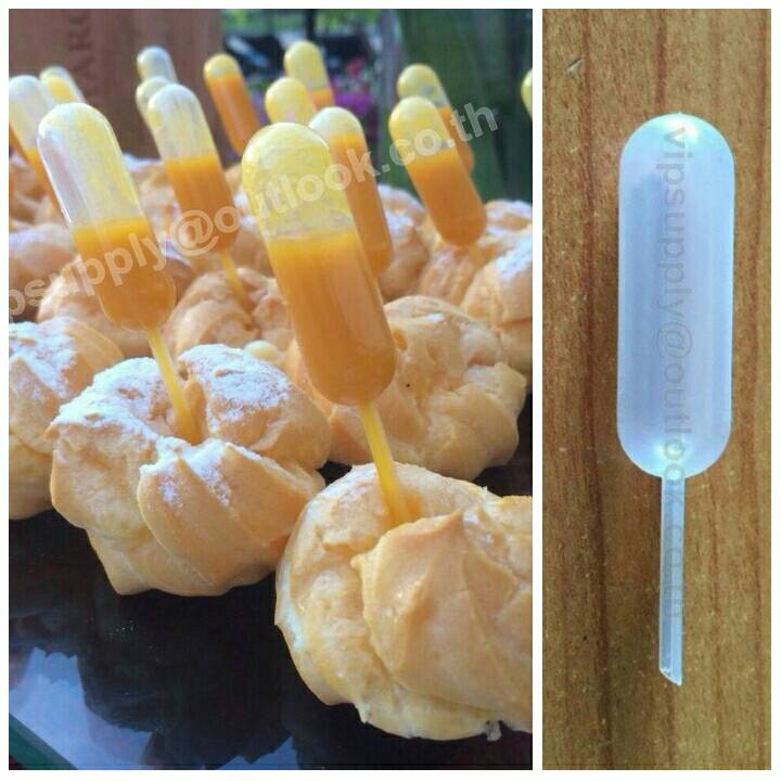 หลอดบีบซอส PIPETTES STRAIGHT