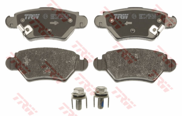 ผ้าเบรค (หลัง) Zafira 1.8 , 2.2 ปี 2000-2002 (TRW-COTEC)