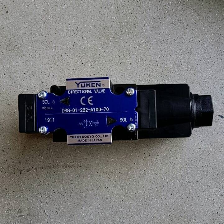 โซลินอยด์วาล์ว YUKEN DSG Series | วาล์วควบคุมทิศทาง ไฮดรอลิค Size 01-03 Coil AC-DC