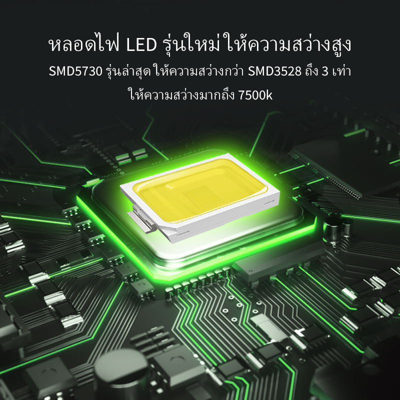 สปอร์ตไลท์ โซล่าเซลล์ LED JD5730